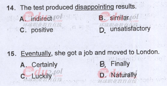 2011���QӢ�Z��ԇ���}֮�����C���~�R�x�